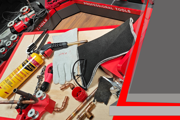 профессиональное оборудование для пайки медных труб от компании voll