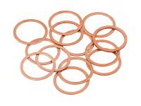 Шайба медная Ф33х39х1мм