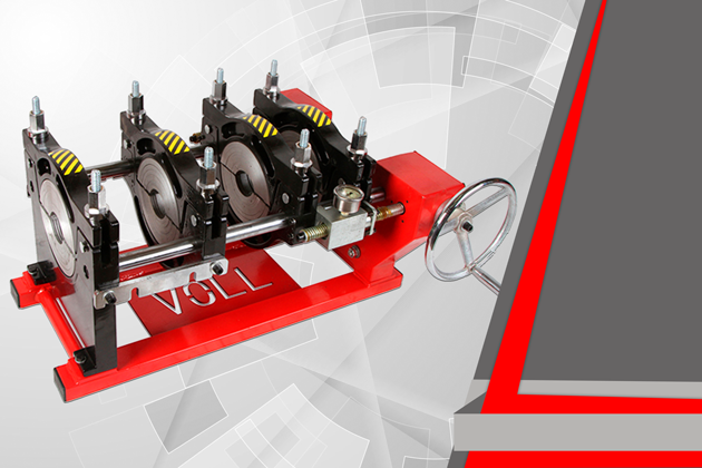 монтажники рекомендуют аппараты voll для стыковой сварки пластиковых труб до 160 мм.